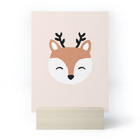 Orara Studio Blush Deer Mini Art Print
