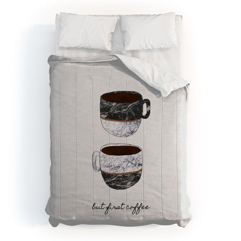 Orara Studio But First Coffee II Comforter