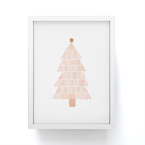 Orara Studio Christmas Tree Painting Framed Mini Art Print