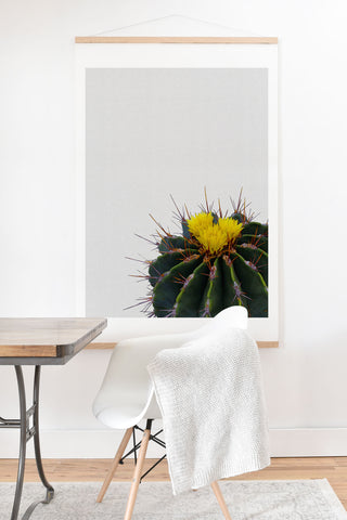 Orara Studio Flower Cactus Art Print And Hanger