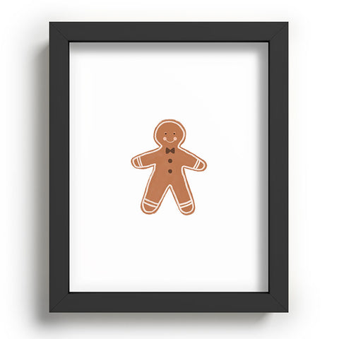 Orara Studio Gingerbread Man I Recessed Framing Rectangle