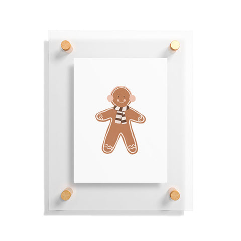 Orara Studio Gingerbread Man II Floating Acrylic Print