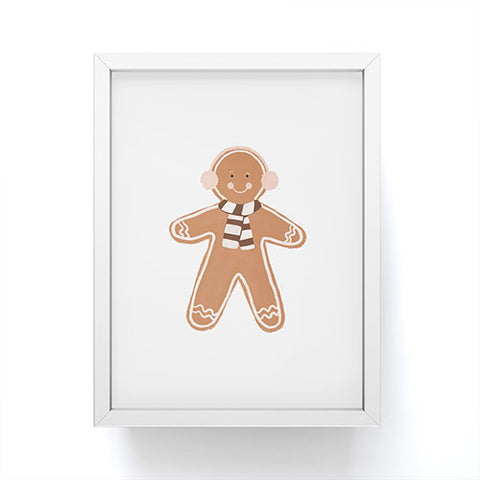 Orara Studio Gingerbread Man II Framed Mini Art Print