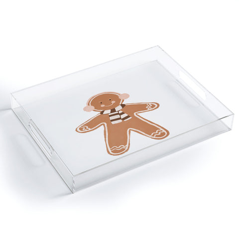 Orara Studio Gingerbread Man II Acrylic Tray