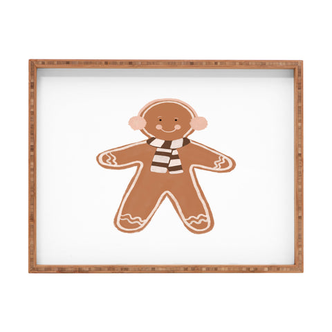 Orara Studio Gingerbread Man II Rectangular Tray