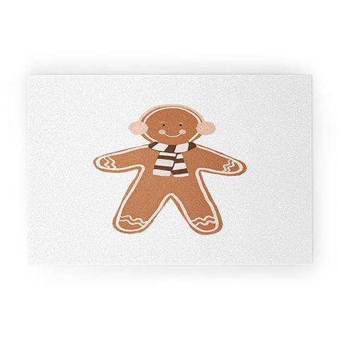 Orara Studio Gingerbread Man II Welcome Mat