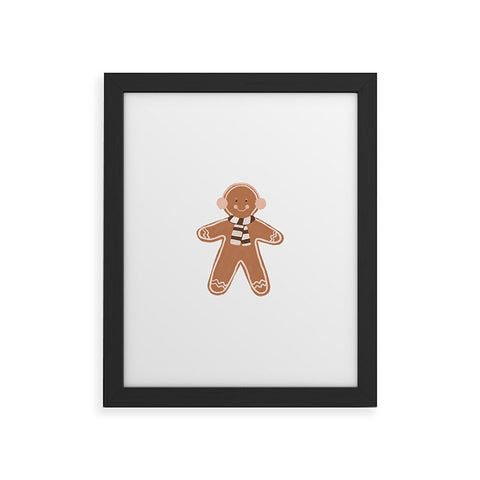 Orara Studio Gingerbread Man II Framed Art Print