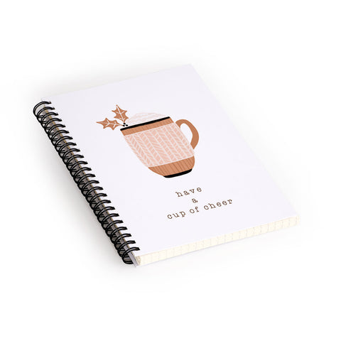 Orara Studio Have A Cup Of Cheer Spiral Notebook