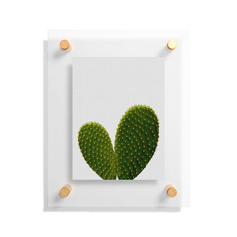 Orara Studio Heart Cactus Floating Acrylic Print