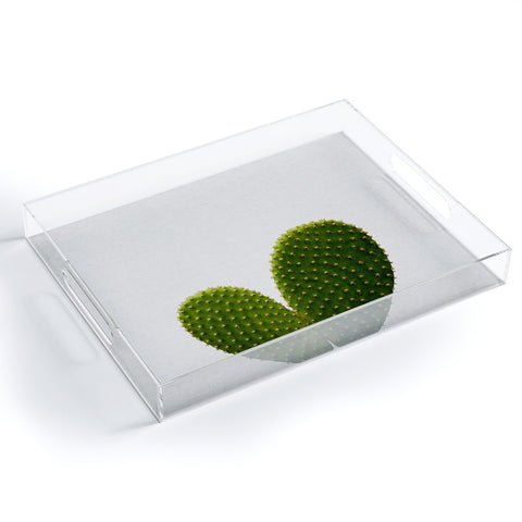 Orara Studio Heart Cactus Acrylic Tray