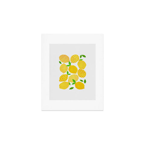 Orara Studio Lemon Crowd Art Print