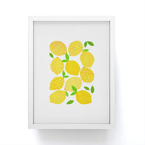 Orara Studio Lemon Crowd Framed Mini Art Print