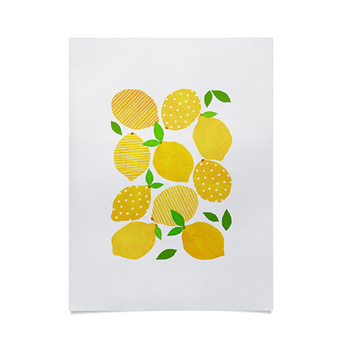 Orara Studio Lemon Crowd Poster