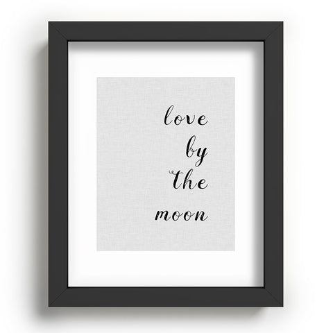 Orara Studio Love By The Moon Recessed Framing Rectangle