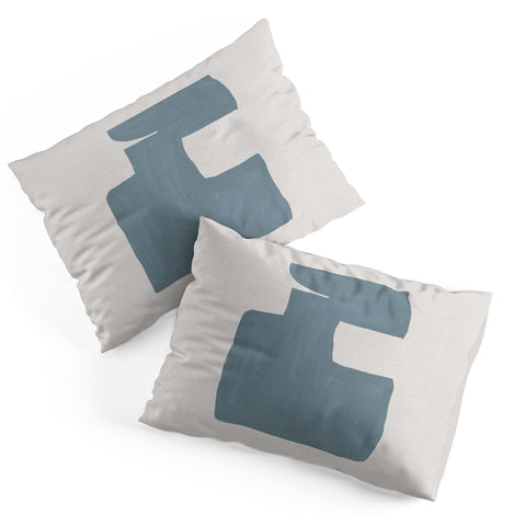 Orara Studio Mid Century Blue III Pillow Shams