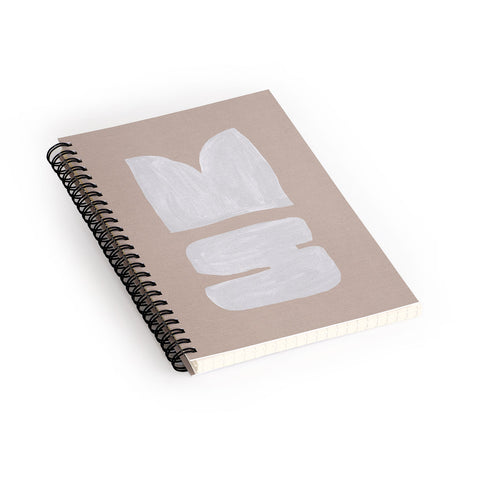 Orara Studio Mid Century Brown II Spiral Notebook