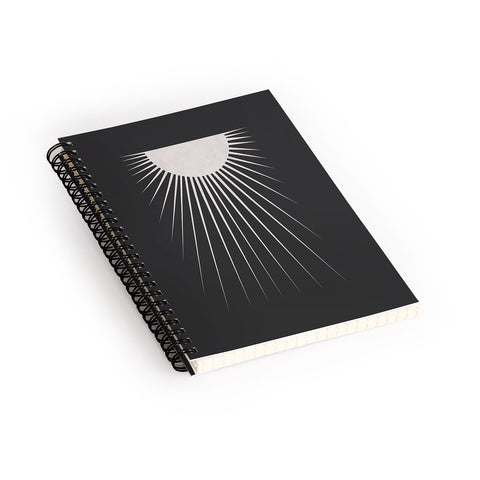 Orara Studio Minimal Moon Spiral Notebook