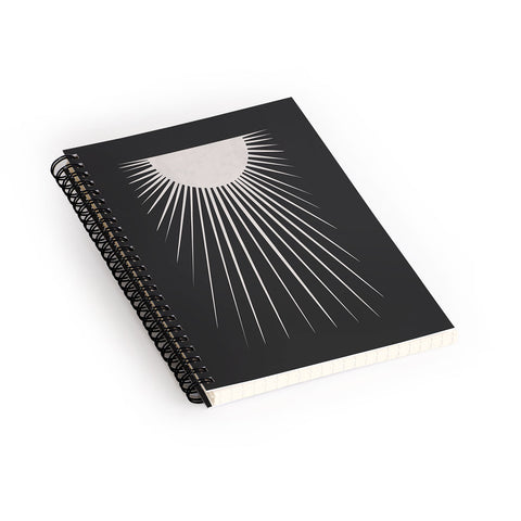 Orara Studio Minimalist Moon Spiral Notebook