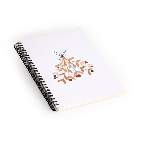 Orara Studio Mistletoe Illustration Spiral Notebook
