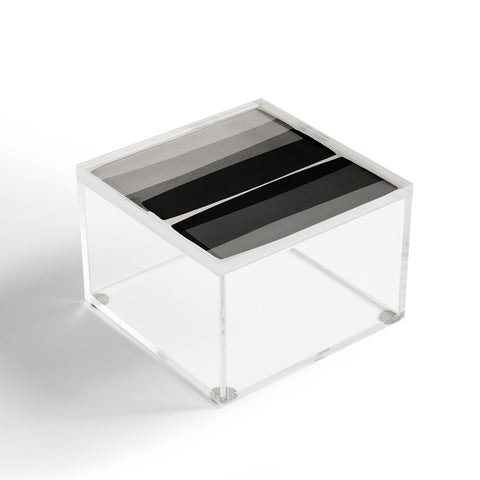 Orara Studio Modern Black and White Acrylic Box