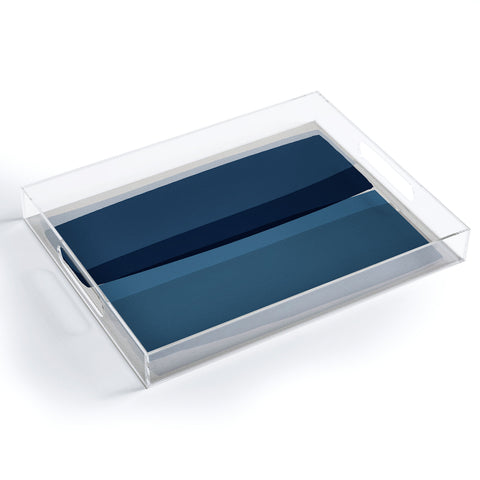 Orara Studio Modern Blue Acrylic Tray
