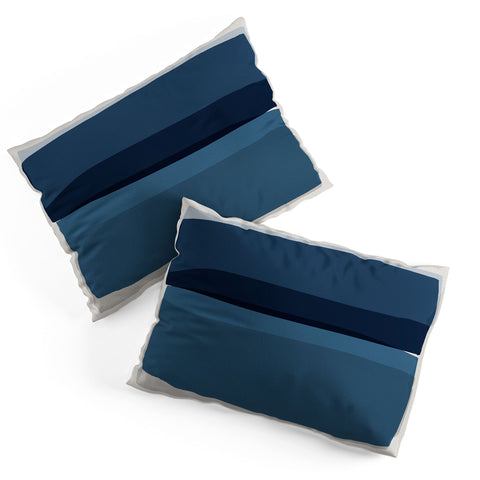 Orara Studio Modern Blue Pillow Shams