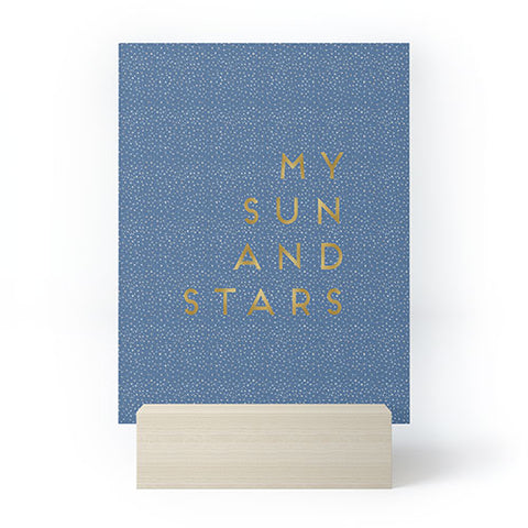 Orara Studio My Sun And Stars Mini Art Print