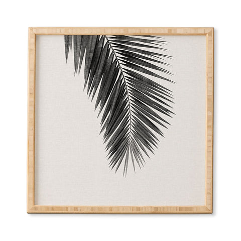 Orara Studio Palm Leaf Black and White I Framed Wall Art