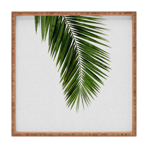 Orara Studio Palm Leaf I Square Tray