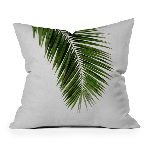 Orara Studio Palm Leaf I Throw Pillow