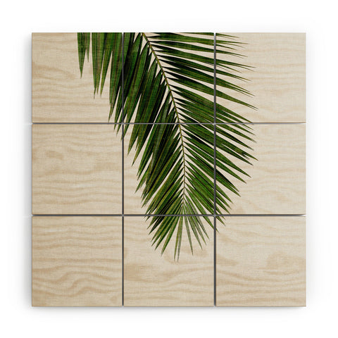 Orara Studio Palm Leaf I Wood Wall Mural