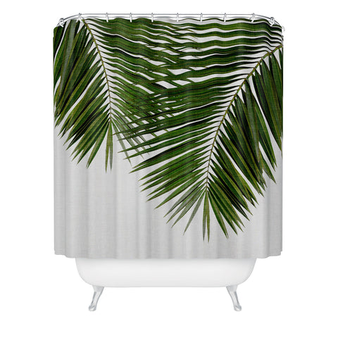 Orara Studio Palm Leaf II Shower Curtain