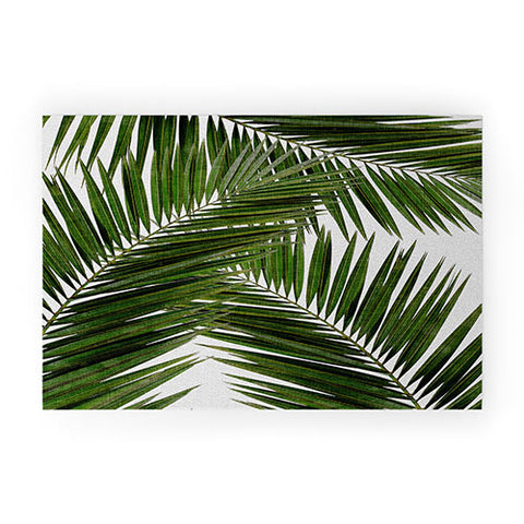 Orara Studio Palm Leaf III Welcome Mat