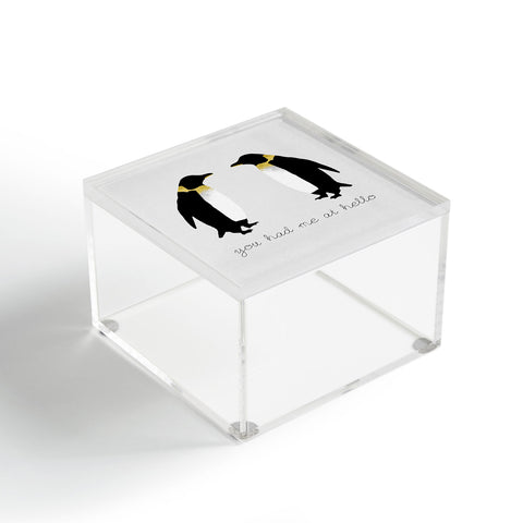 Orara Studio Penguin Quote Acrylic Box