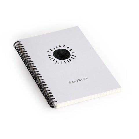 Orara Studio Quote Set Sunshine Spiral Notebook