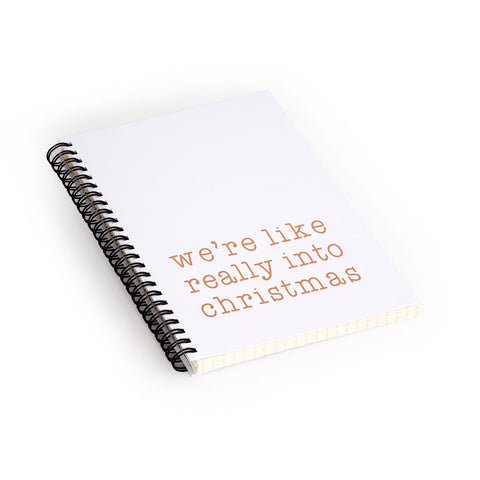 Orara Studio Really Into Christmas Spiral Notebook