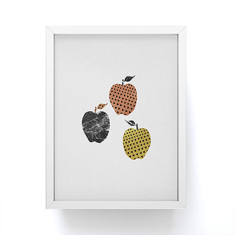 Orara Studio Scandi Apples Framed Mini Art Print