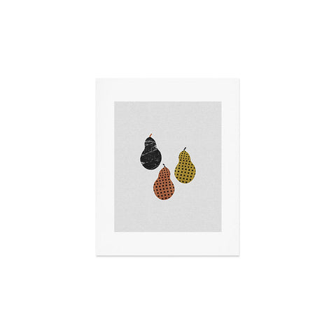 Orara Studio Scandi Pears Art Print