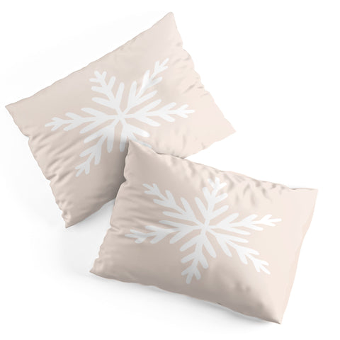 Orara Studio Snowflake Painting Pillow Shams