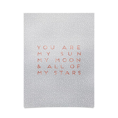 Orara Studio Sun Moon And Stars Poster