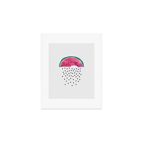 Orara Studio Watermelon Rain Art Print