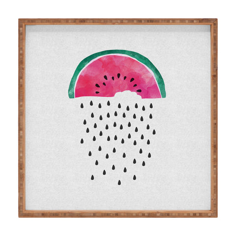 Orara Studio Watermelon Rain Square Tray