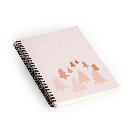 Orara Studio Winter Forest Landscape Spiral Notebook