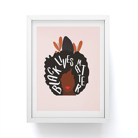 Oris Eddu Black Lives Matter Framed Mini Art Print