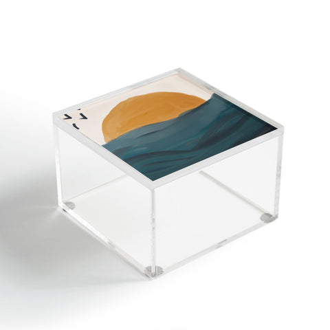 Oris Eddu Smooth Wave Acrylic Box