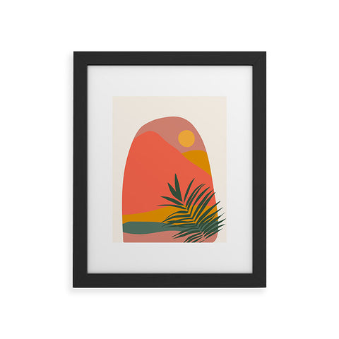 Oris Eddu Tropical Landscape Framed Art Print