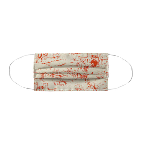 Pattern State Adventure Toile Dawn Face Mask