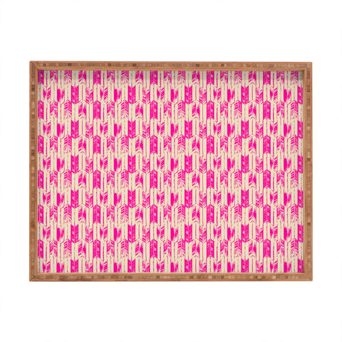 Pattern State Arrow Candy Rectangular Tray