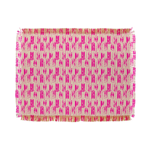 Pattern State Arrow Candy Throw Blanket