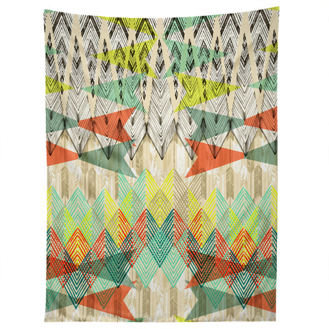 Pattern State Arrow Dawn Tapestry